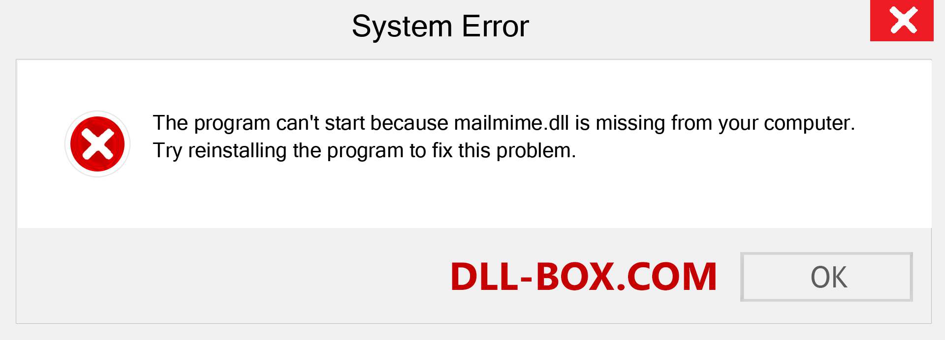  mailmime.dll file is missing?. Download for Windows 7, 8, 10 - Fix  mailmime dll Missing Error on Windows, photos, images